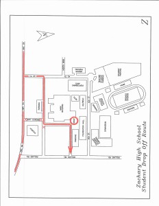 ZHS Drop Off Map