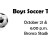 Boys Soccer Tryouts