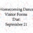Homecoming Dance Visitor Forms