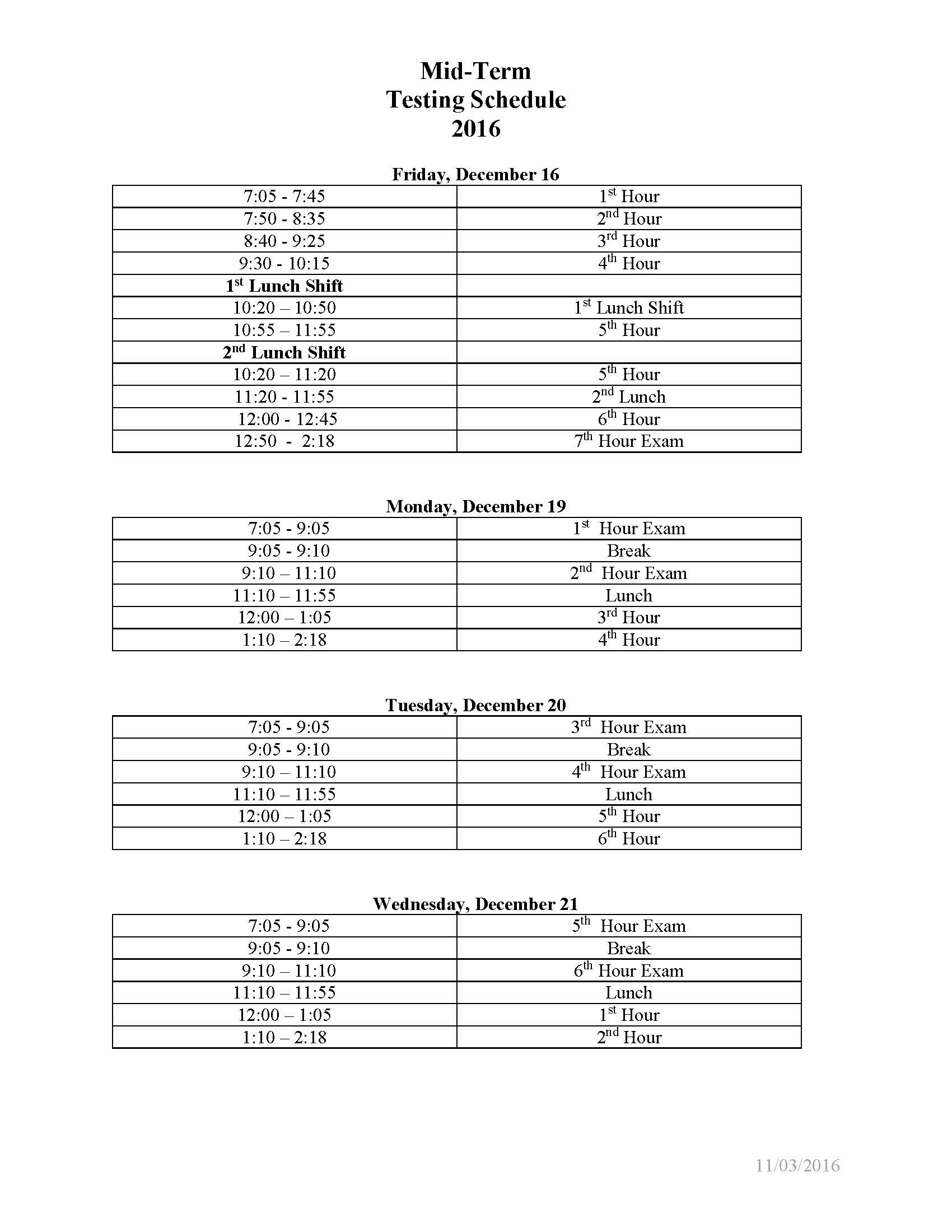 mid-term-exam-schedule-dec-2016